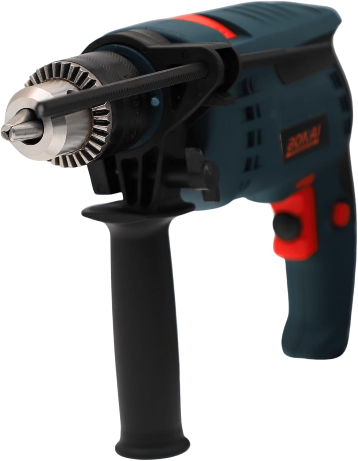 BONAI BN-HK85 750W Impact Drill, 13mm Variable Speed Electric Power Tool for Drilling Wood, Metal, Concrete & Masonry, Heavy Duty Corded Drill Machine with Adjustable Side Handle – 220V