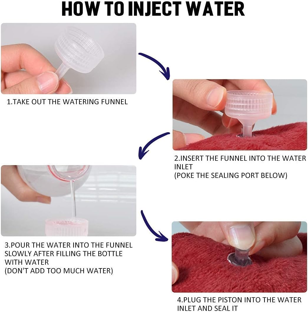 RYLAN heating bag, hot water bags for pain relief, heating bag electric, Heating Pad-Heat Pouch Hot Water Bottle Bag, Electric Hot Water Bag,Heating Pad For Pain Relief (F-grey hot bag)