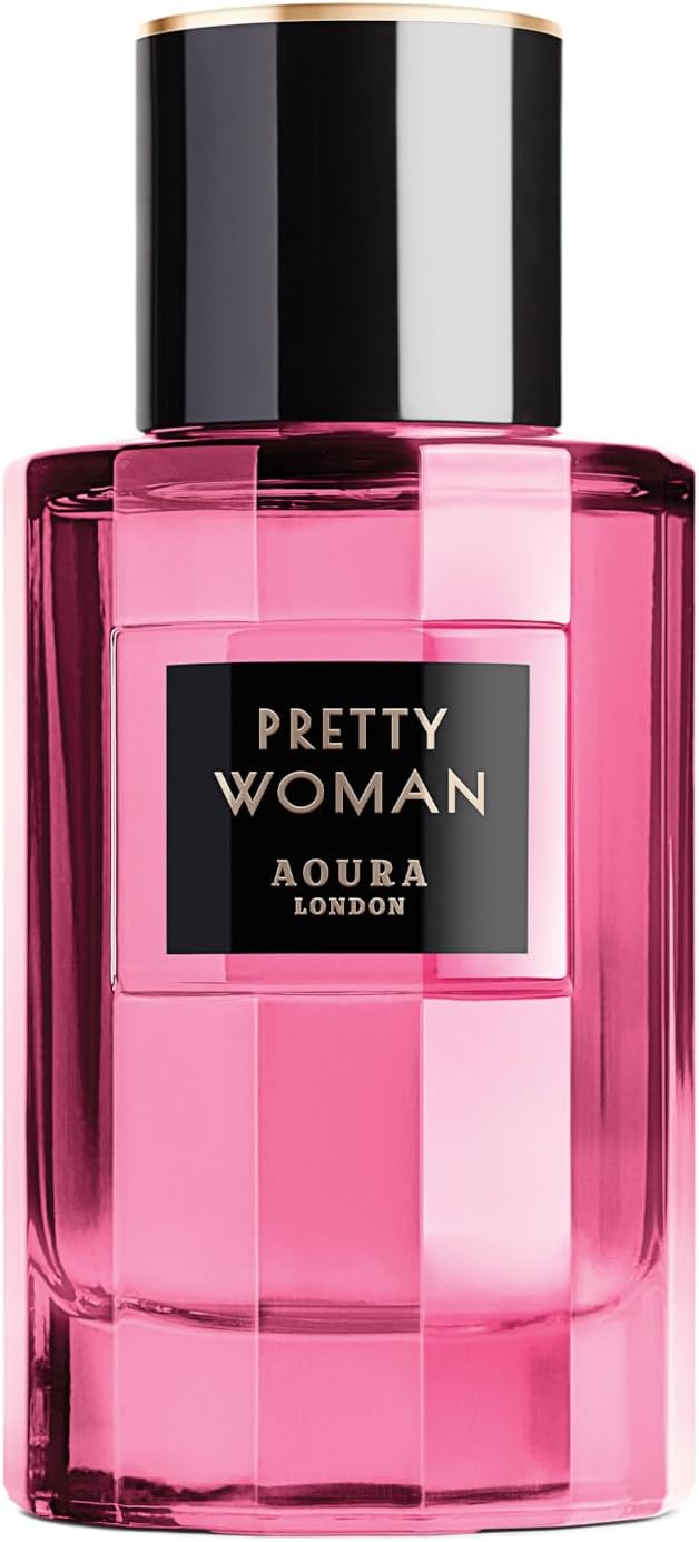 Aoura London Pretty Woman Eau De Parfum | Fresh Floral Musky Fragrance|Long Lasting Perfume for Women 100ml