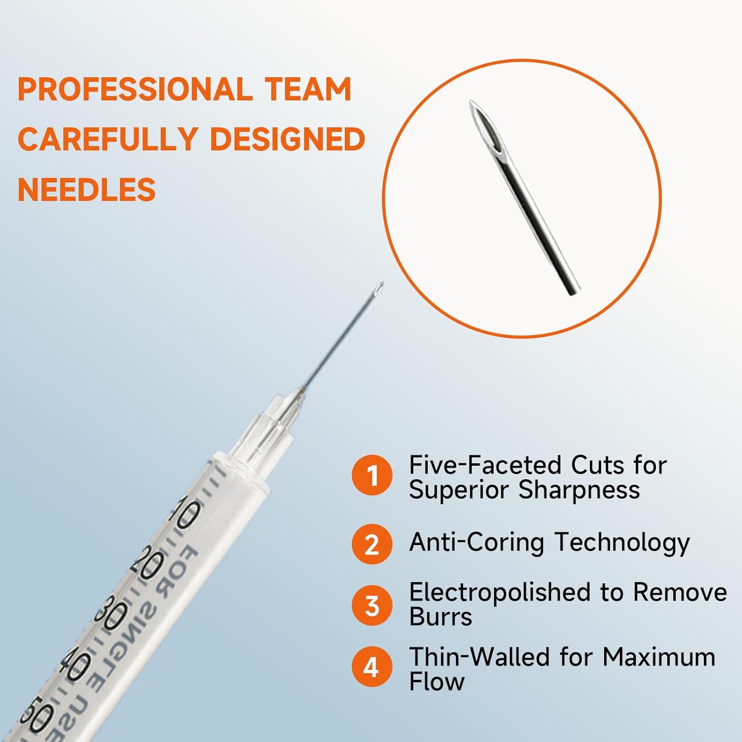 20 Pack 1 ml 31G×6 mm Plastic Measuring Tools – Individually Wrapped, Multi-Purpose