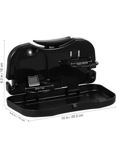 منظم طاولة الطعام للمقعد الخلفي للسيارة قابل للطي