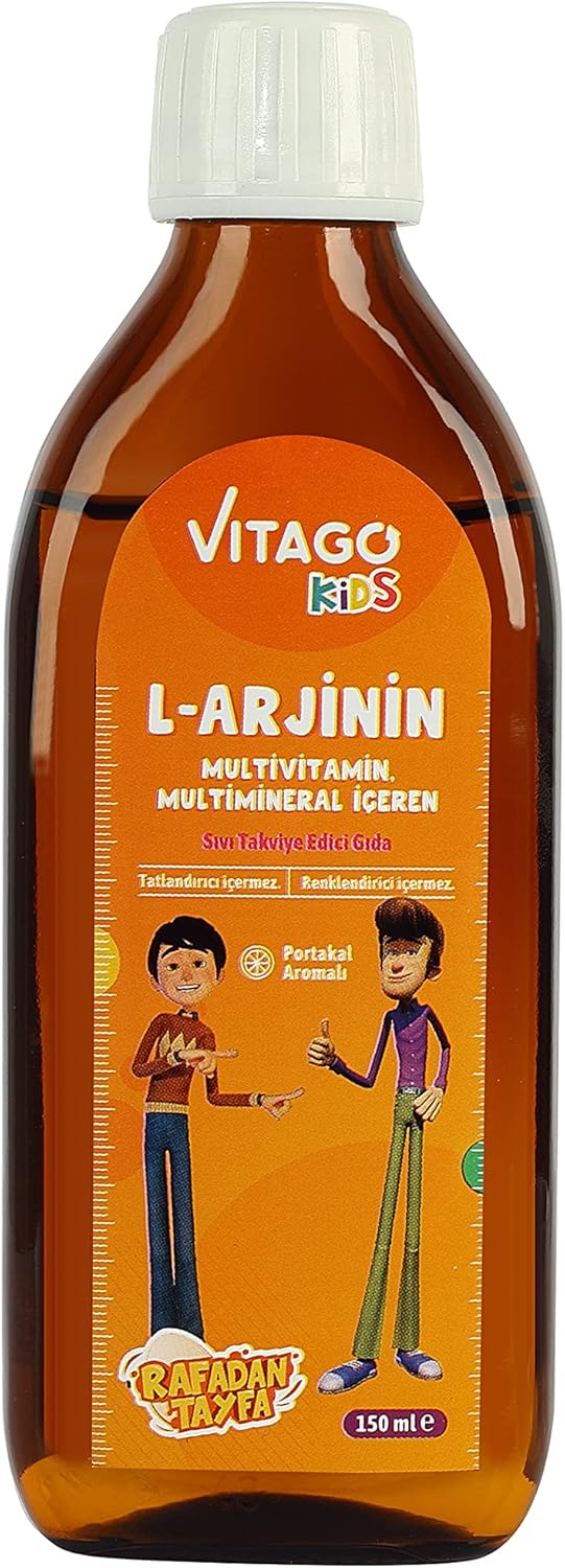 Vitago Kids Multivitamin L-Arginine RAFADAN Syrup 150ml