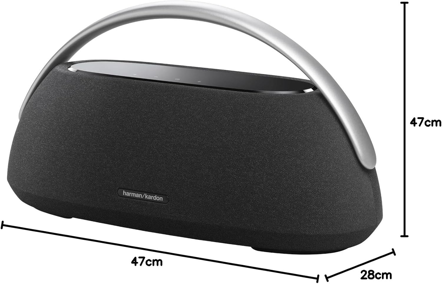 Harman Kardon GO+Play 3, Portable Bluetooth Speaker, Black