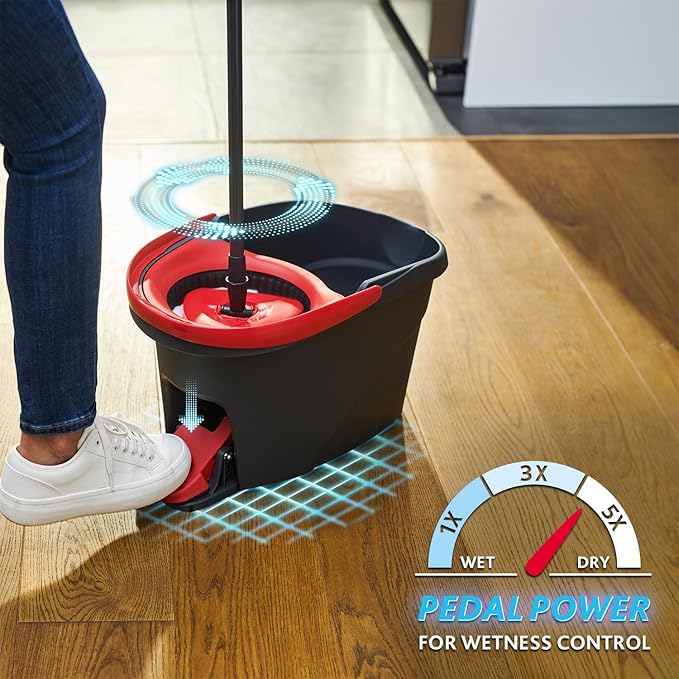 Vileda Easy Wring & Clean spin mop & bucket set