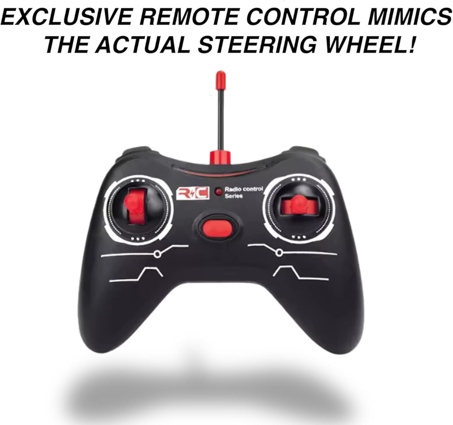 شاحنة تسلا سايبرترك 1:12 من تويز ستورم، شاحنة يتم التحكم بها عن بُعد بتردد 2.4 جيجاهرتز، مزودة بوحدة تحكم مخصصة، مزودة بمصابيح أمامية وخلفية، مناسبة للعب في الأماكن المغلقة والمفتوحة كهدية عيد ميلاد للأطفال