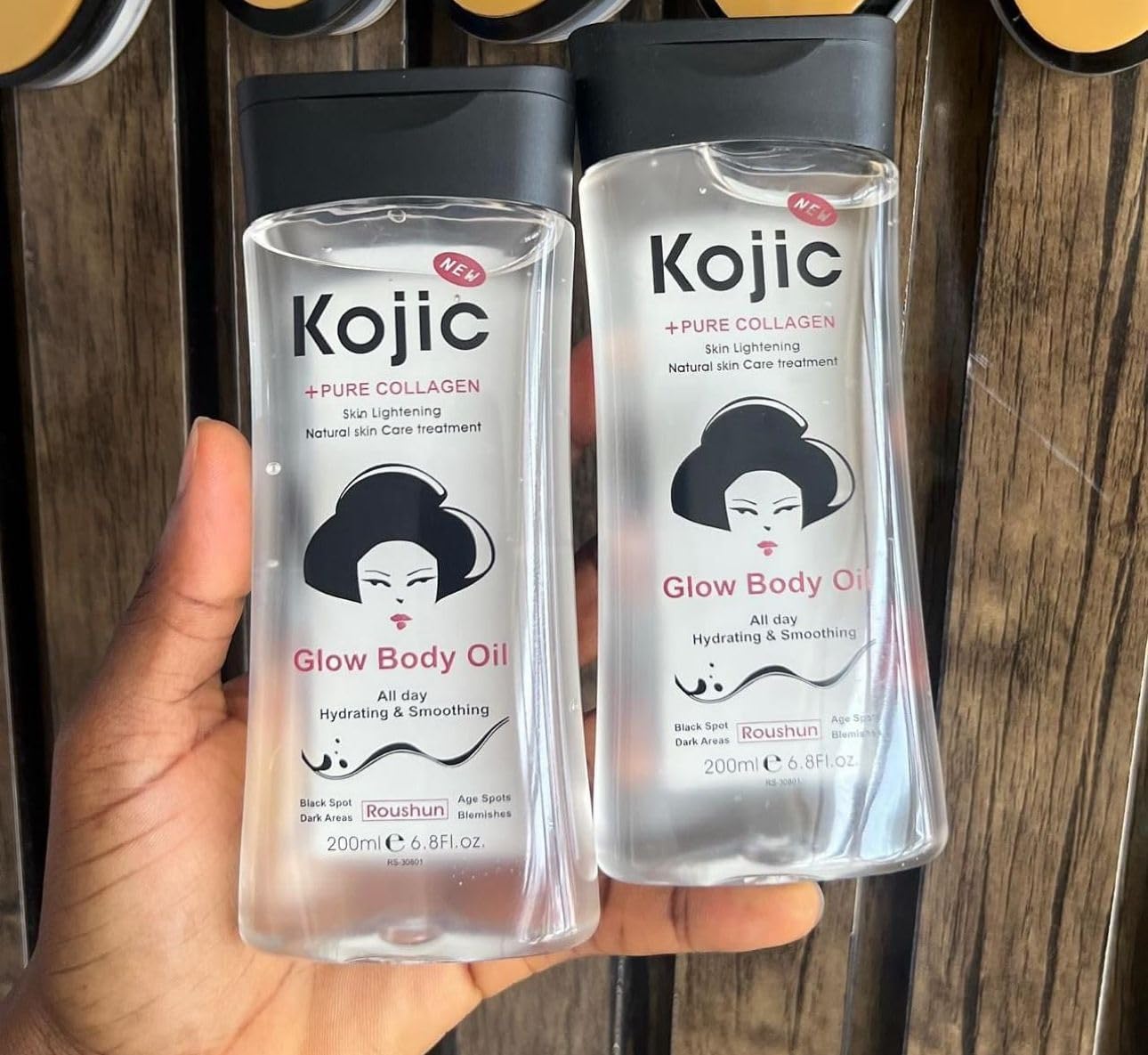 KOJIC + PURE COLLAGEN SKIN GLOW BODY OIL (200ml).