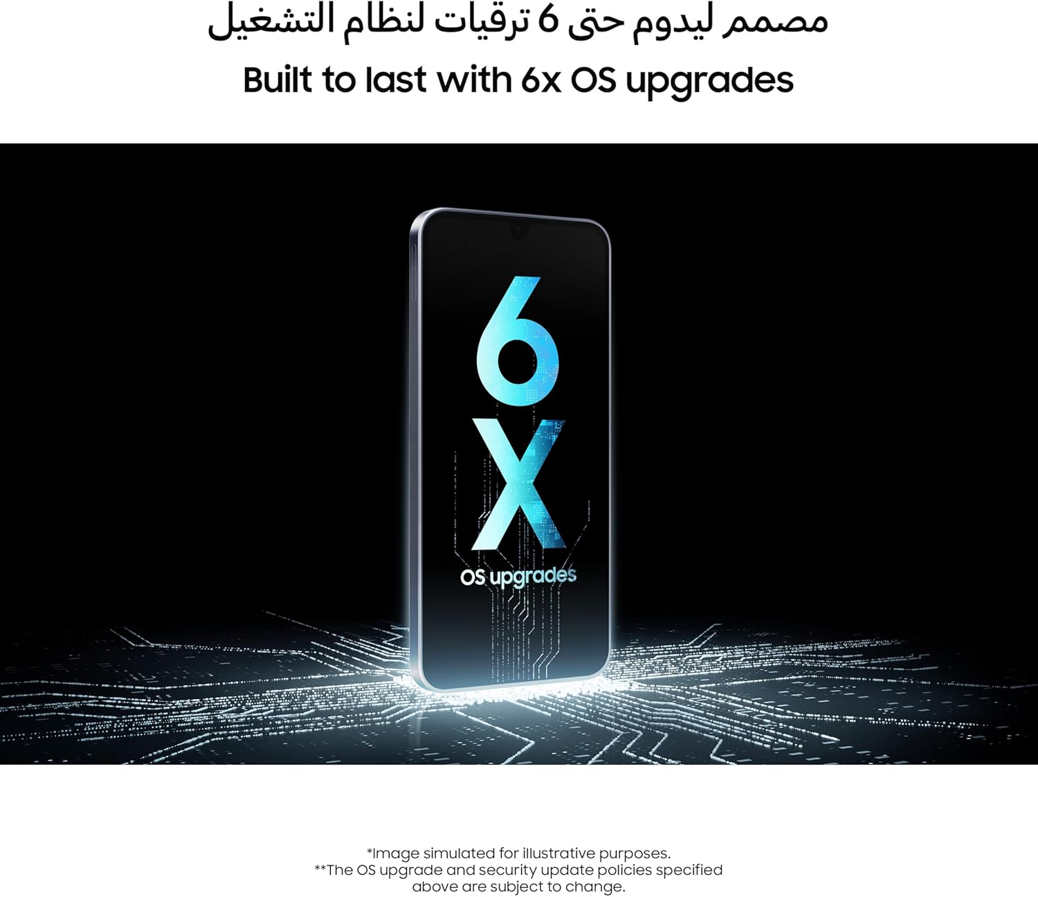 سامسونج جالاكسي A16 LTE، هاتف ذكي يعمل بنظام أندرويد، ثنائي الشريحة، ذاكرة وصول عشوائي (RAM) سعة 4 جيجابايت، سعة تخزين 128 جيجابايت، لون أخضر فاتح (إصدار الإمارات العربية المتحدة)