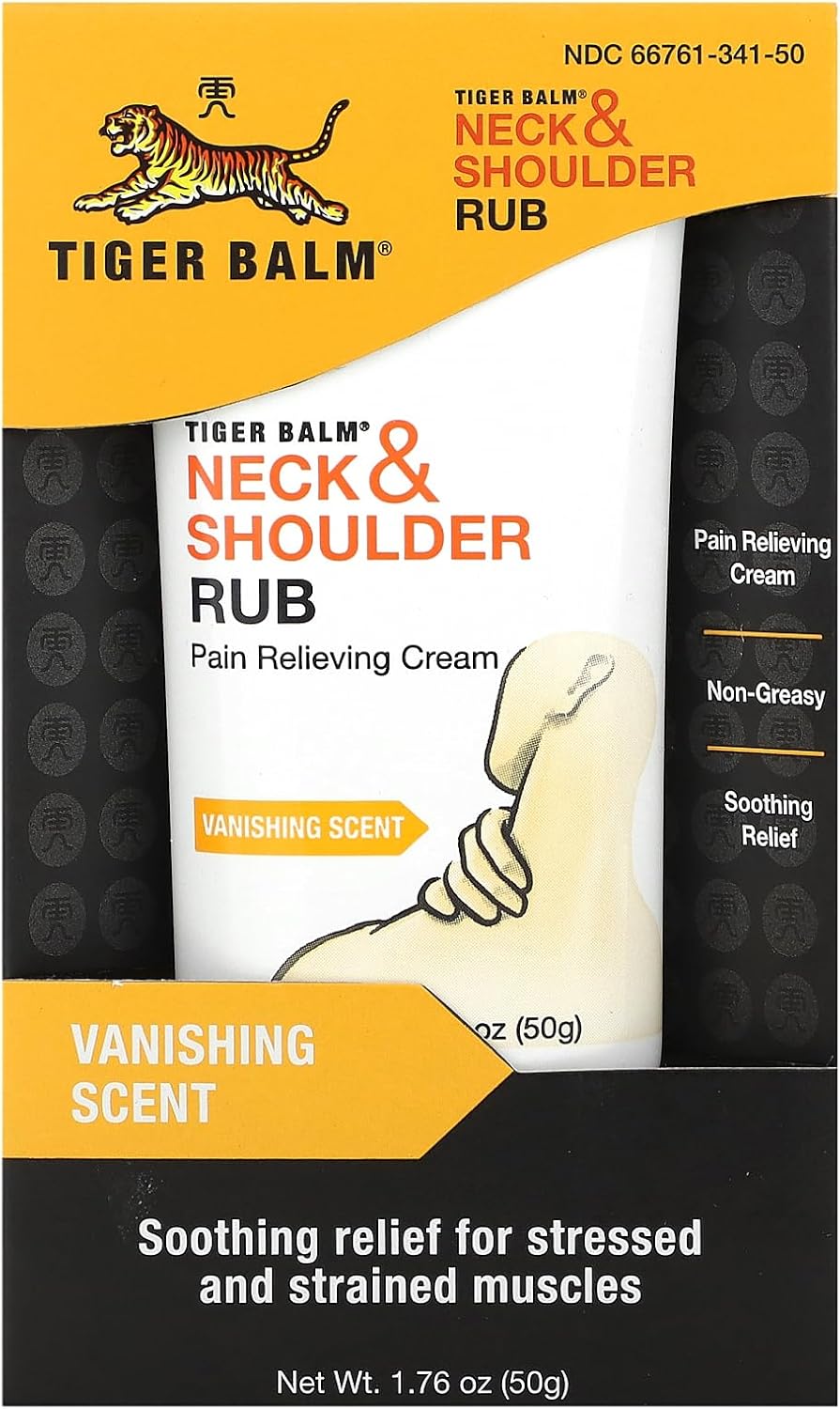 TIGER BALM NECK & SHOULDER RUB, 1.76 oz.