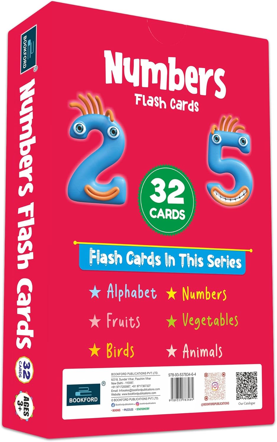 بوكفورد - بطاقات تعليمية للأطفال - الأرقام من ١ إلى ١٠٠