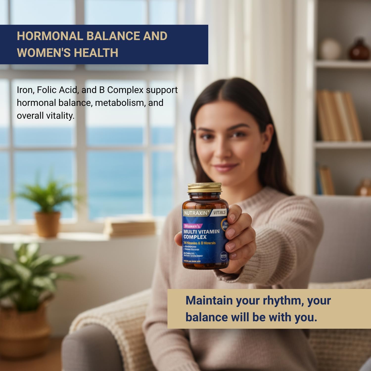 Nutraxin Womens Multivitamin Mineral Complex 60 Tablet