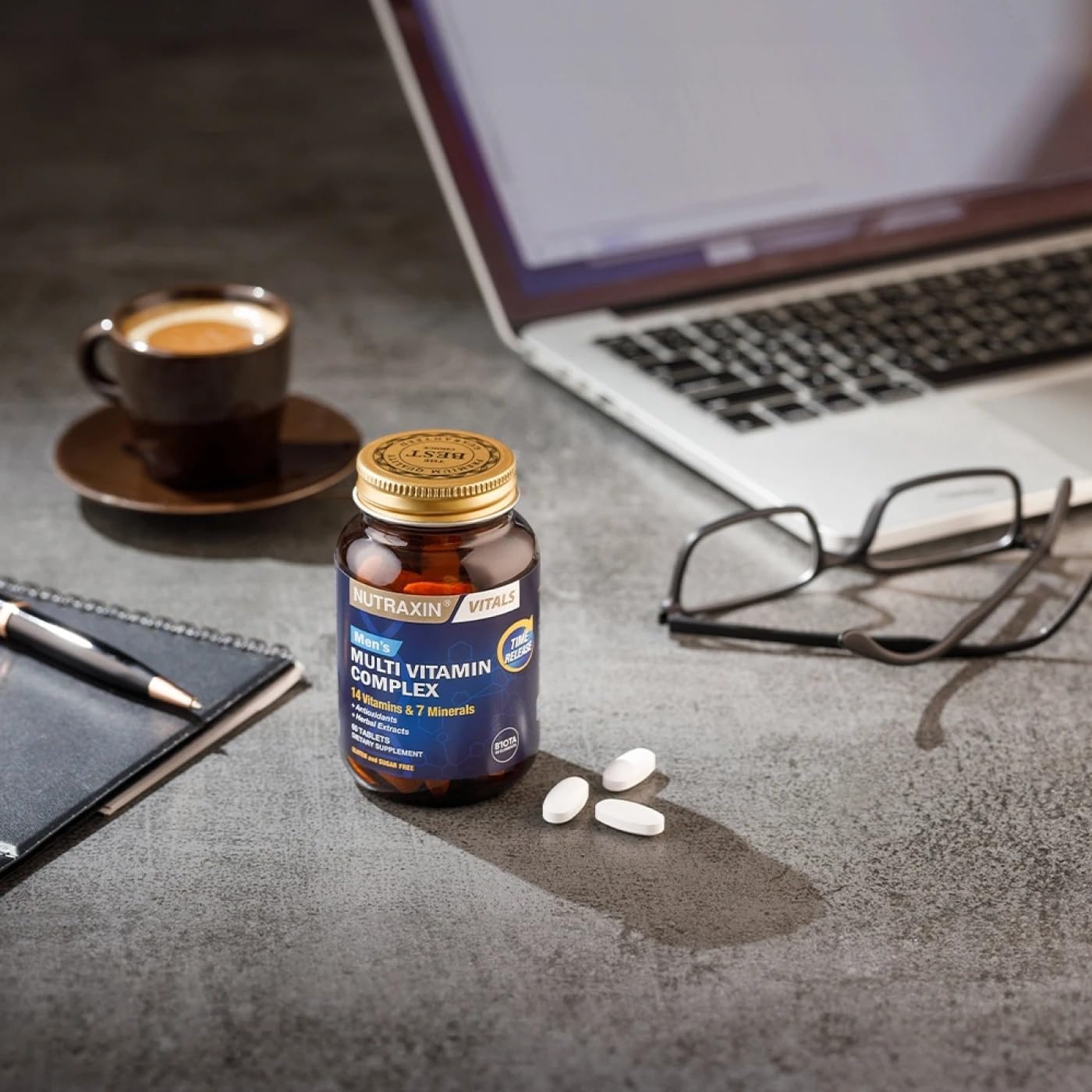 Nutraxin Vitals Men'S Multivitamin Complex 60 Tabs