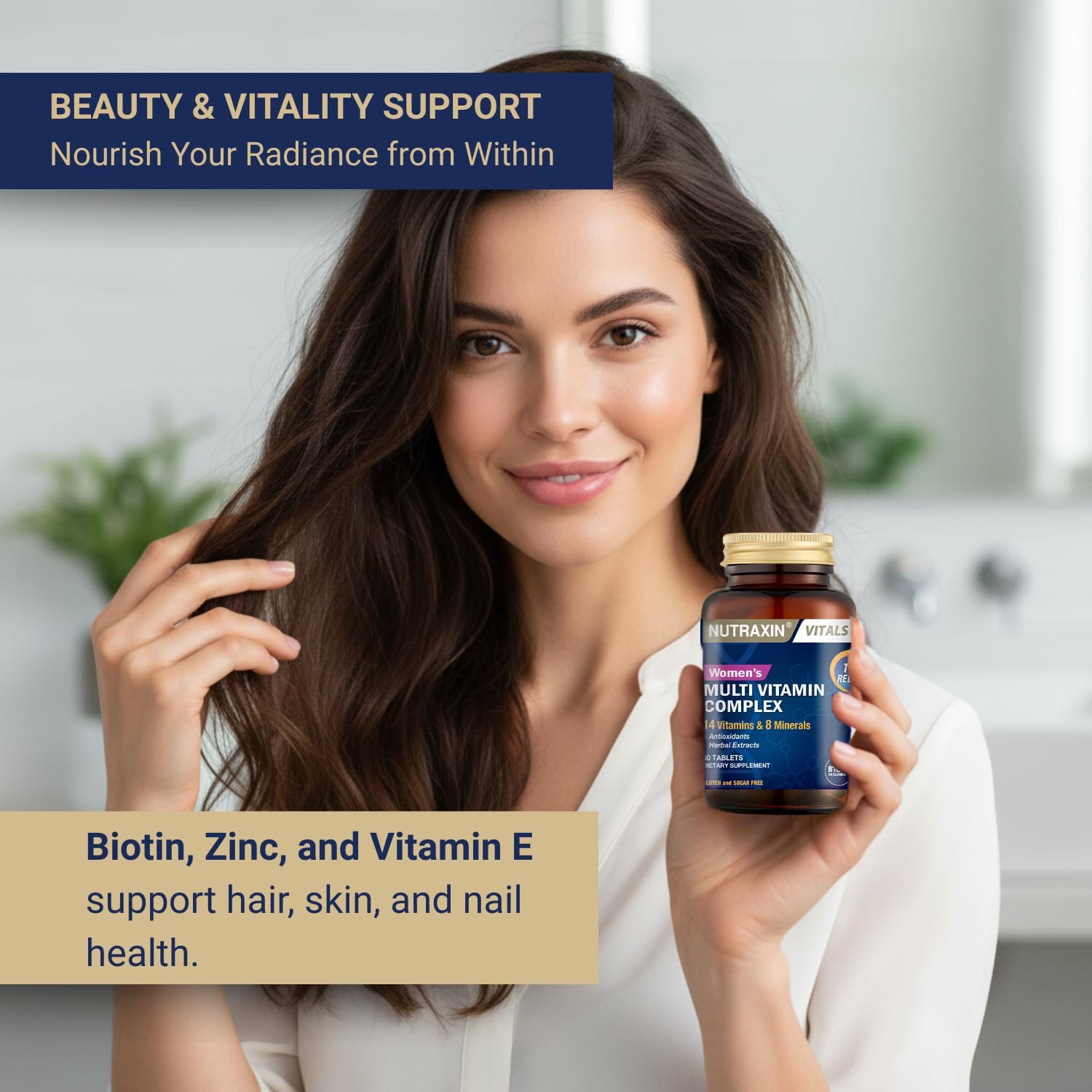 Nutraxin Womens Multivitamin Mineral Complex 60 Tablet