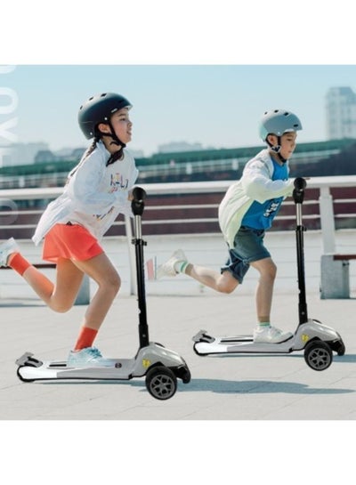 سكوتر ركلة قابل للطي بثلاث عجلات للأطفال