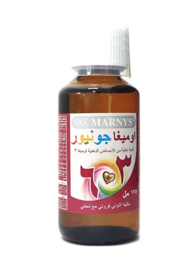 Marnys Omega Junior 3. 6 Syrup 125 ML