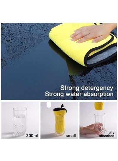 3 Pieces Professional Premium Microfiber Towel for Car