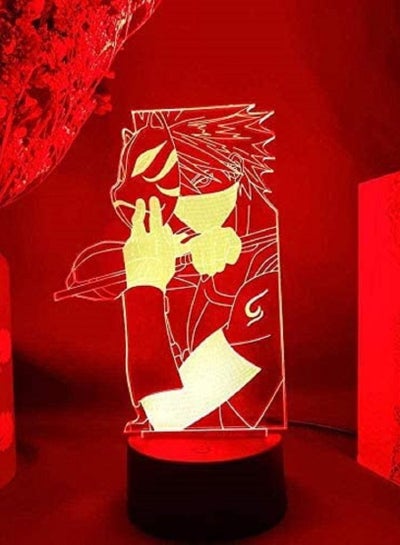3D Illusion lamp Gift for Kid Anime Characters Night Light Anime Naruto Lighting Bedroom Decor Table lamp Holiday Gift Lamp for Home Decoration