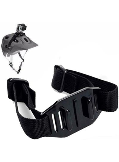 حزام خوذة بفتحات تهوية قابلة للتعديل متوافق مع كاميرا GoPro وSJCAM وXiaomi YI وEKEN Action