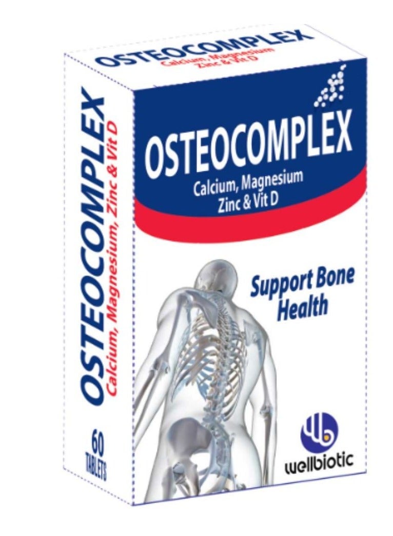 Wellbiotic Osteocomplex For Support Bone Health 60'S