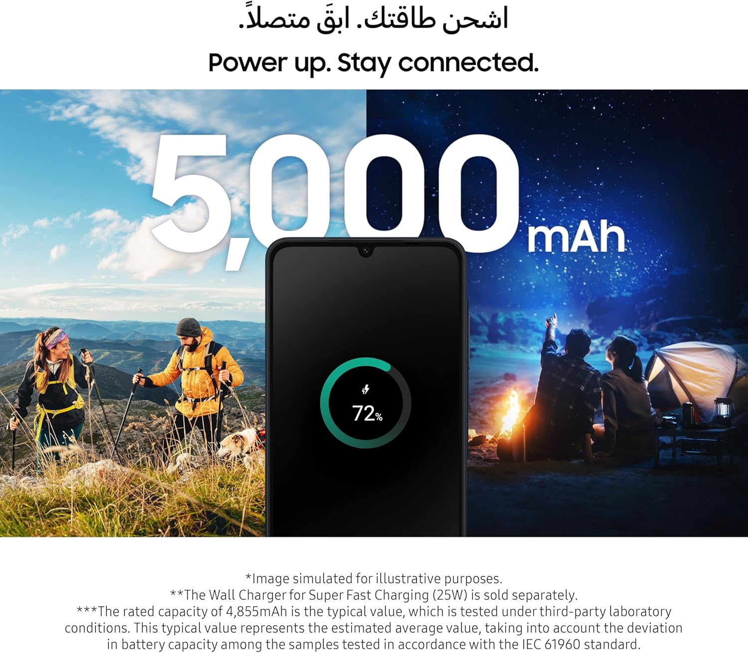 سامسونج جالكسي A06 LTE، هاتف ذكي يعمل بنظام أندرويد، ثنائي الشريحة، ذاكرة وصول عشوائي (RAM) سعة 6 جيجابايت، سعة تخزين 128 جيجابايت، ذهبي (إصدار الإمارات العربية المتحدة)