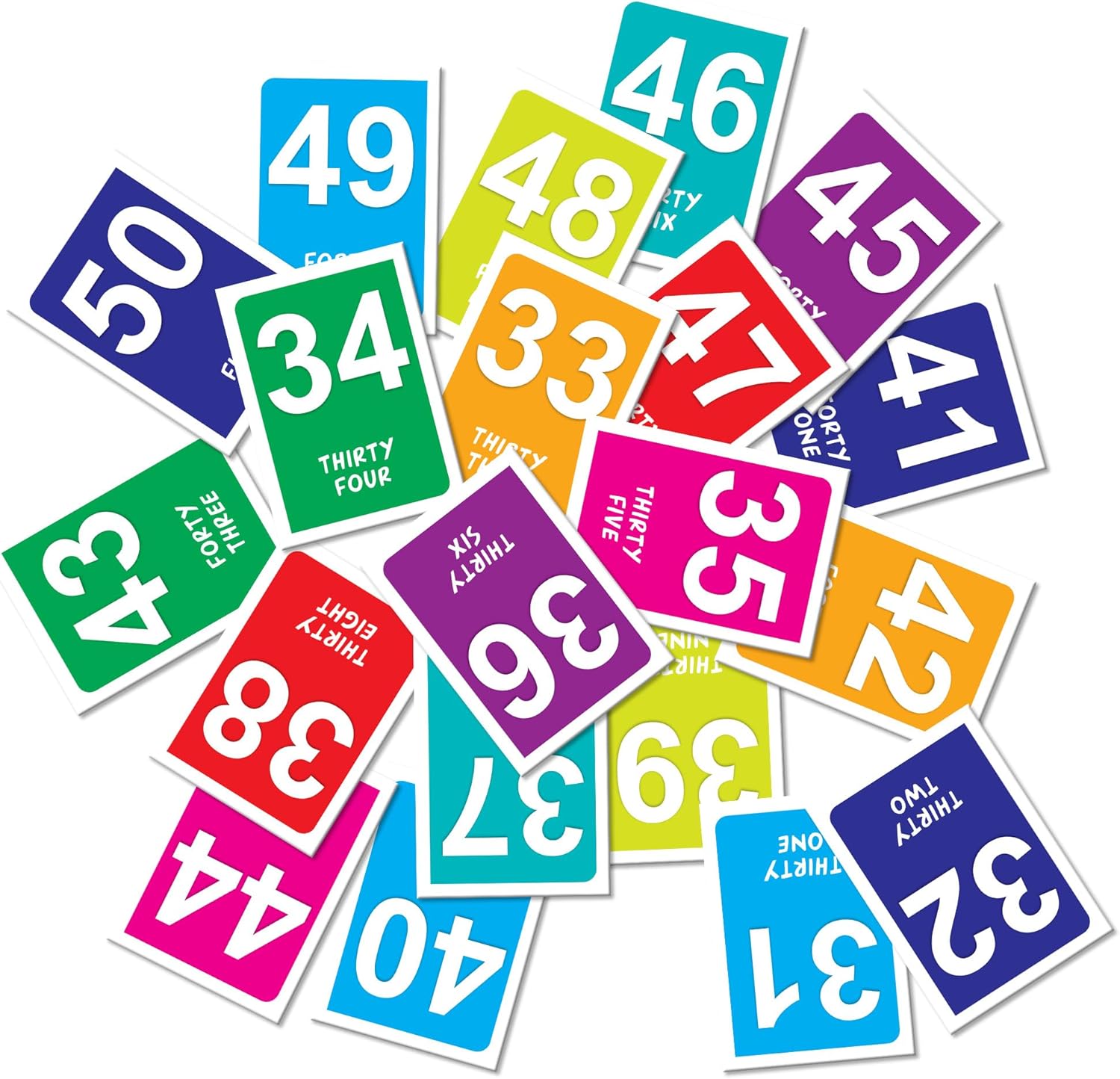 Flash Cards - Set of 2 Flash Cards for Kids - Alphabet, and Numbers