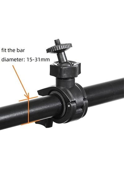 مقود الدراجة جبل حامل قصاصة لكاميرا العمل لبطل 11/10/9 ل Insta360 لكاميرا العمل OSMO/Eken/SJCAM