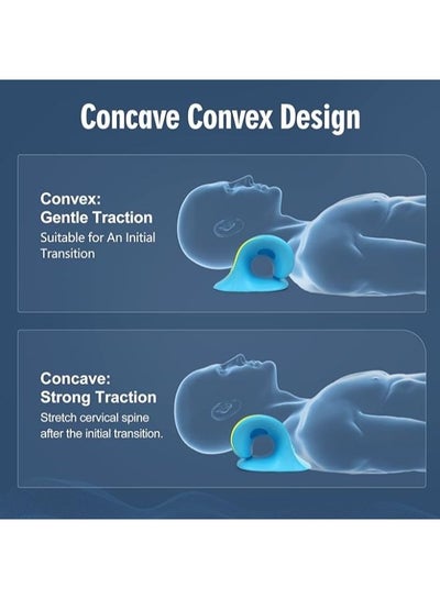 Neck and Shoulder Relaxer, Cervical Traction Device, Neck Stretcher for TMJ Pain Relief