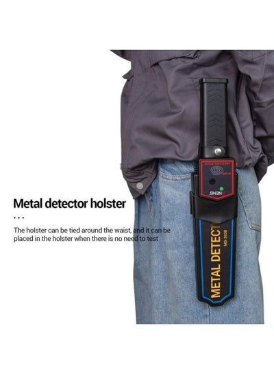 Handheld Metal Detector Portable Security Scanner Finder Wand Airport Scan Tool
