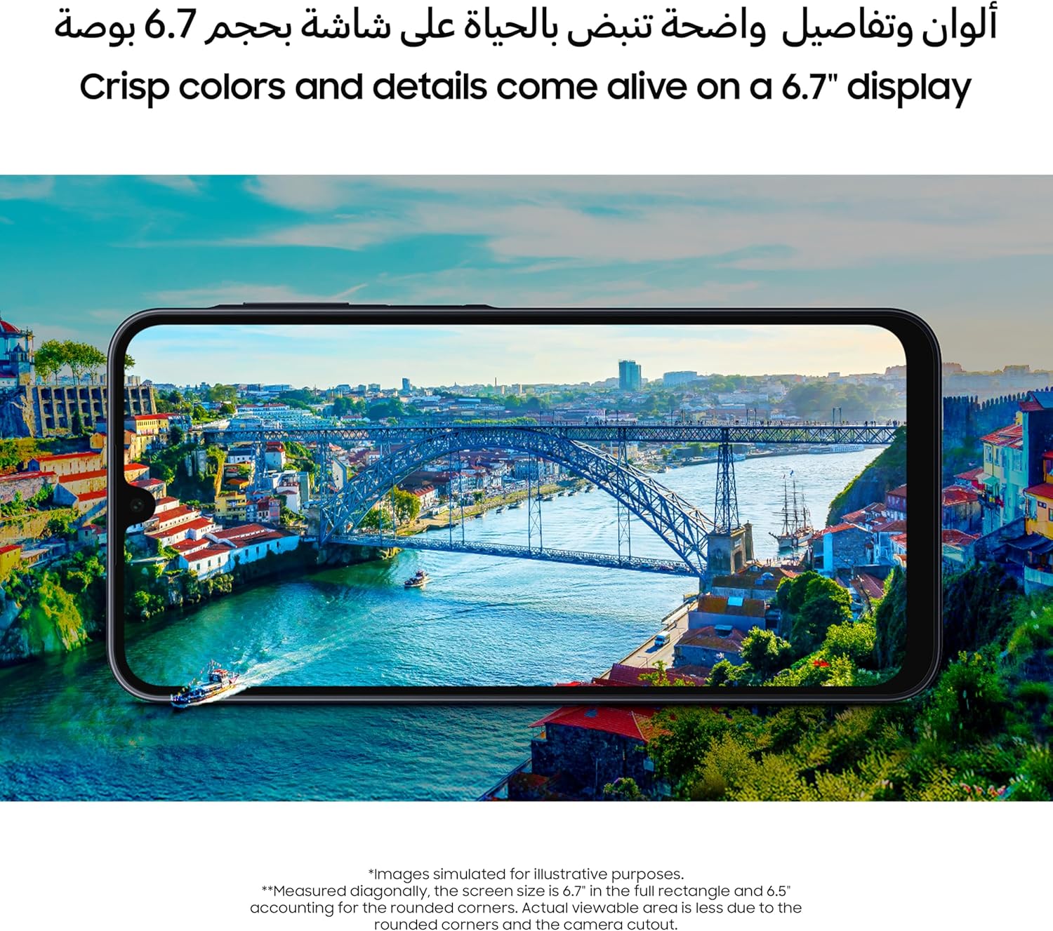 سامسونج جالاكسي A16 LTE، هاتف ذكي يعمل بنظام أندرويد، ثنائي الشريحة، ذاكرة وصول عشوائي (RAM) سعة 4 جيجابايت، سعة تخزين 128 جيجابايت، لون أخضر فاتح (إصدار الإمارات العربية المتحدة)