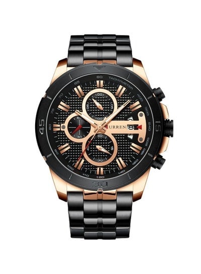 Multi-Functional Stainless Steel Men's Chronograph Watch 8337