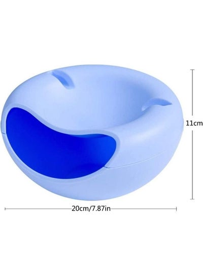 Multifunctional Snack Box Storage Box Double Layer Container Household Snack Serving Dish Organizer