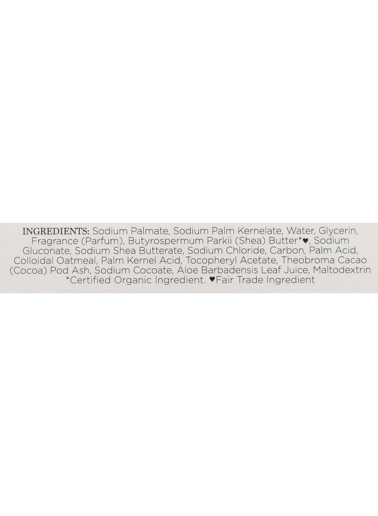 Shea Moisture African Black Soap Bar Soap For Unisex, 5 Oz.