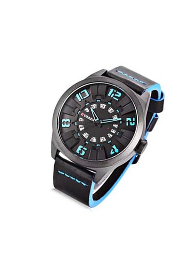 ساعة كوارتز تناظرية للرجال CU-8258-BL