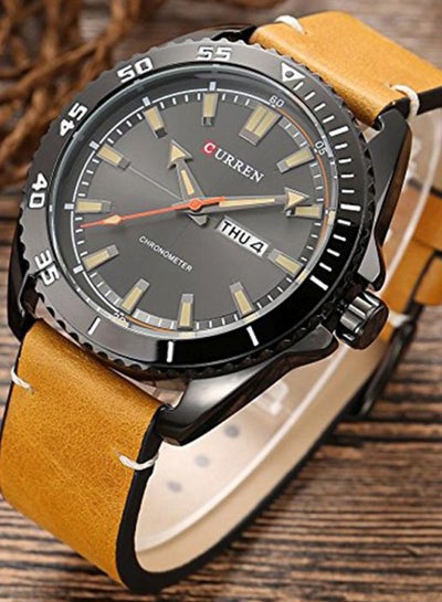 Men's Water Resistant Analog Watch WT-CU-8272-B2