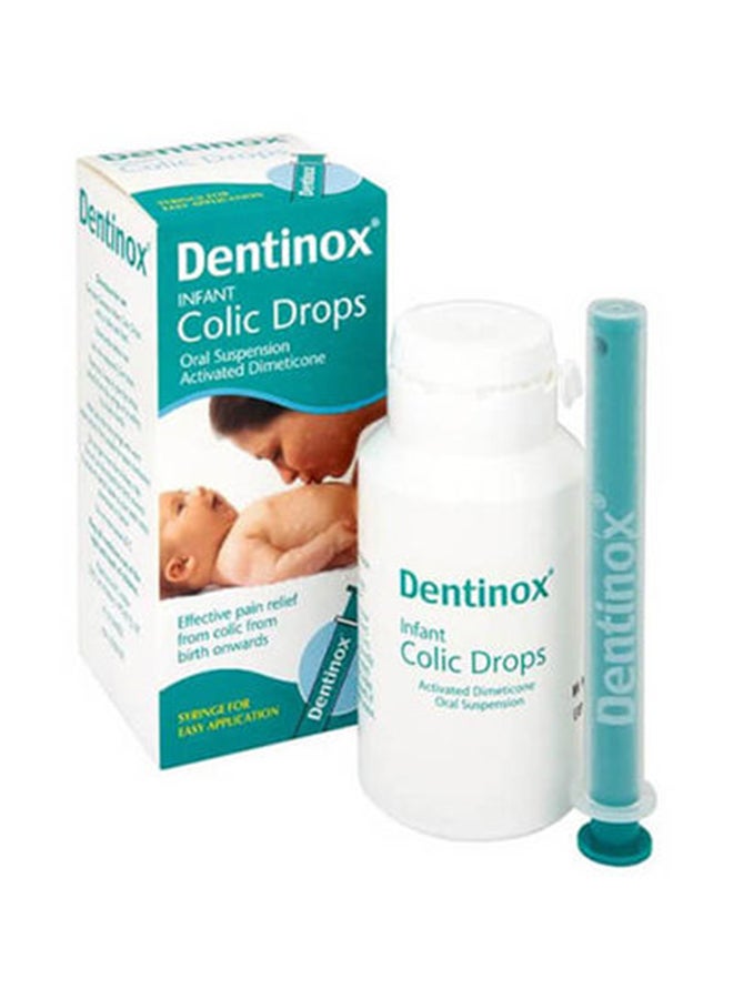 Dentinox Colic Drop With Syringe, Effective Pain Relief From Colic From Birth Onwards