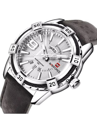 Men's Water Resistant Analog Watch 9117L - 45 mm - Brown