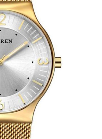 Men's Water Resistant Analog Watch 8304 - 37 mm - Gold