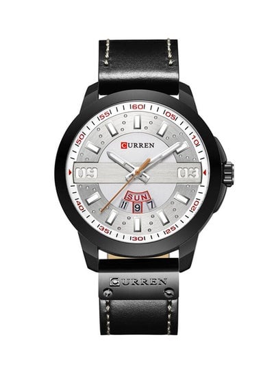 Men's Water Resistant Analog Watch 8286 - 47 mm - Black