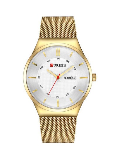 Men's Water Resistant Analog Watch 8311 - 47 mm - Gold
