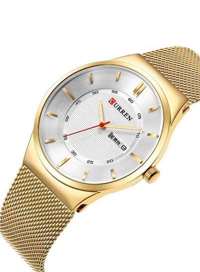 Men's Water Resistant Analog Watch 8311 - 47 mm - Gold