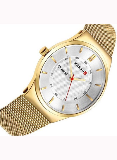 Men's Water Resistant Analog Watch 8311 - 47 mm - Gold