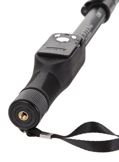 Compact Wired Selfie Stick Black