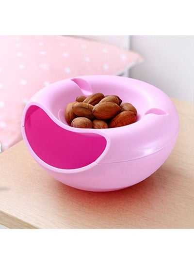 Dry Fruit Snacks Organizer With Mobile Phone Stand Pink 21.2cm