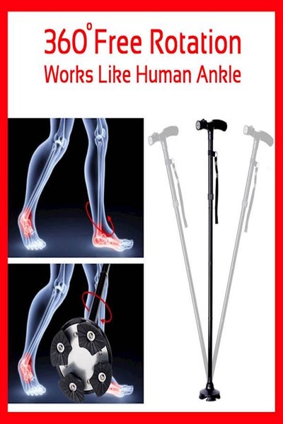 Foldable Magic Cane With LED Light