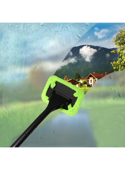 فرشاة تنظيف السيارة القابلة للطي، فرشاة الزجاج الأمامي للسيارة بمقبض طويل