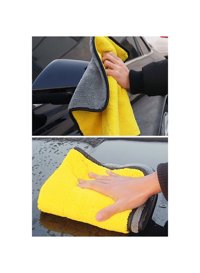 منشفة غسيل سيارات مكونة من قطعتين