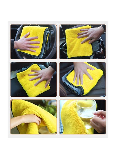 منشفة غسيل سيارات مكونة من قطعتين