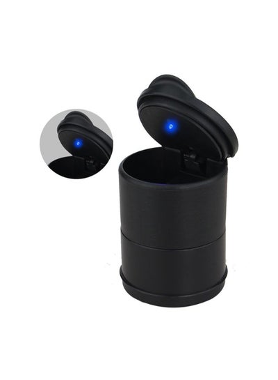 منفضة سجائر للسيارة بدون دخان مع ضوء LED