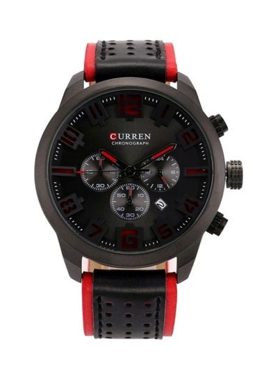 men Water Resistant Chronograph Watch WT-CU-8289-R