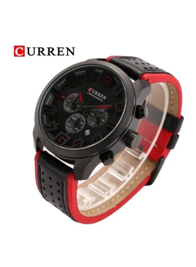 men Water Resistant Chronograph Watch WT-CU-8289-R