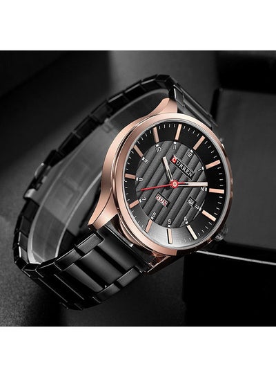 Men's Water Resistant Analog Watch WT-CU-8316-RGO